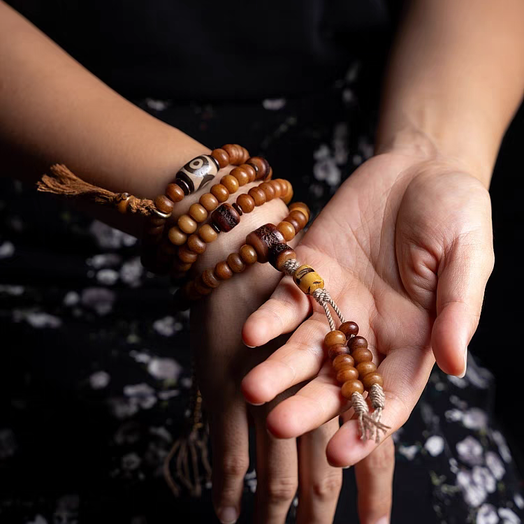 Simple Tibetan Craft- 108 Yak Bone Mala