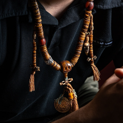 Dance of Impermanence | Citipati 108 Yak Bone Mala