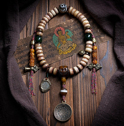 Citipati's Camel Bone Mala