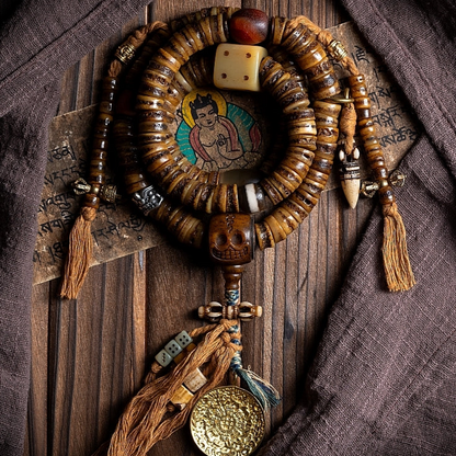 Dance of Impermanence | Citipati 108 Yak Bone Mala