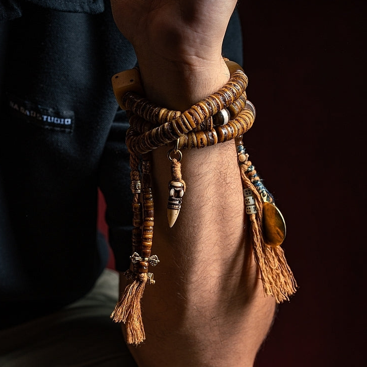 Dance of Impermanence | Citipati 108 Yak Bone Mala