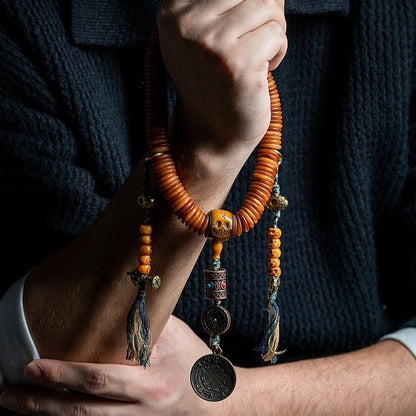 Citipati Beads | Infusing Life's Dance into Tibetan Mala