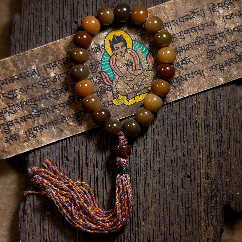TIBETAN BODHI MALA Bodhi Seed Prayer Beads Bodhi Buddhist Prayer Beads  Tibetan Bodhi Prayer Mala Bodhi Meditation Beads Nepal 